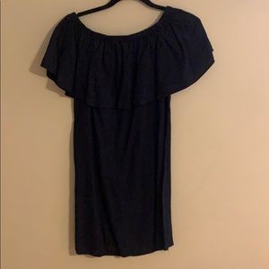 Old Navy Black Linen Dress